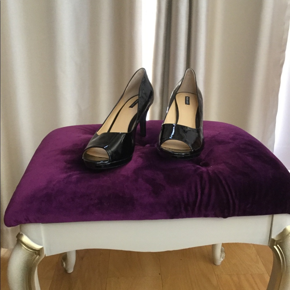 Black Nine West heels